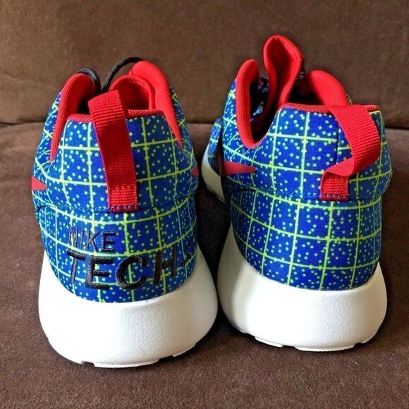 NEW NIKE Promo Tinker Hatfield ROSHE Tech Royal Blue Varsity Red Green 9 US main image 7